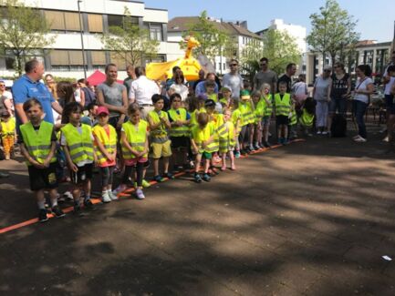 Im letzten Jahr gab es viel Spaß beim Sponsorenlauf